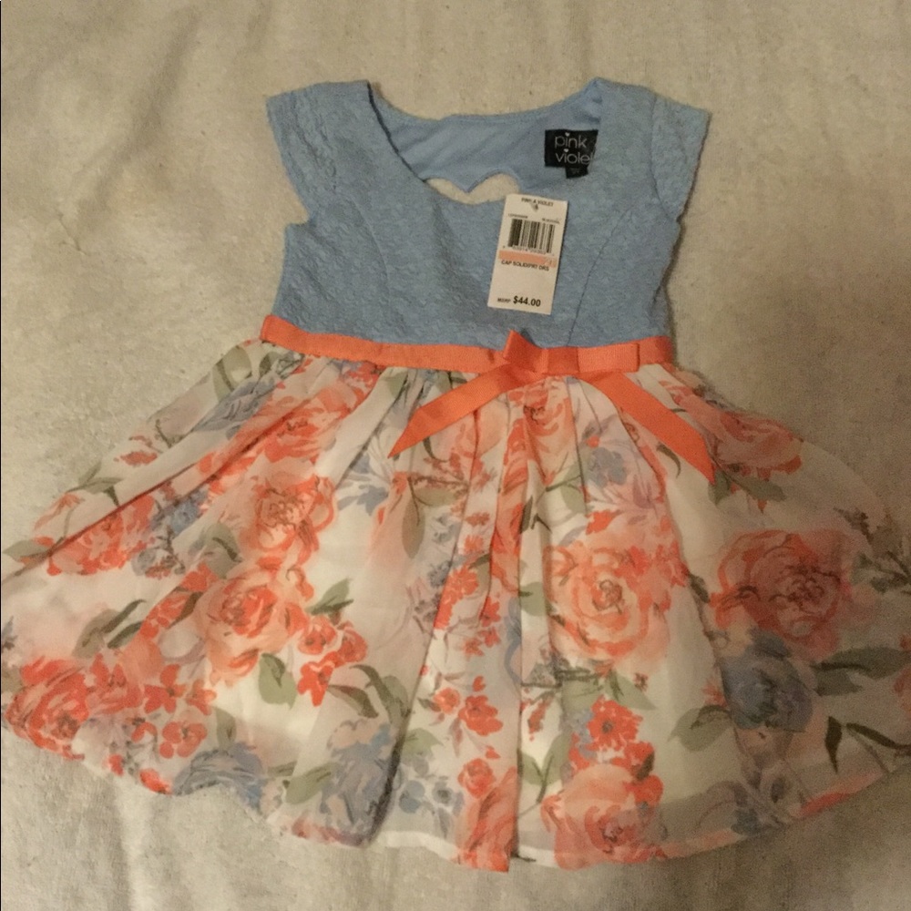 Little Girls Floral Dress